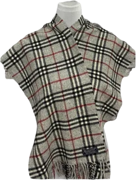 00s 100% Lambswool Scarf By Burberry