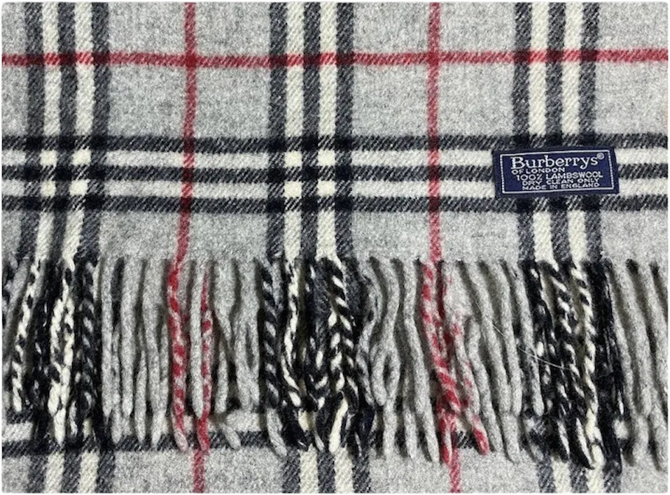 00s 100% Lambswool Scarf By Burberry