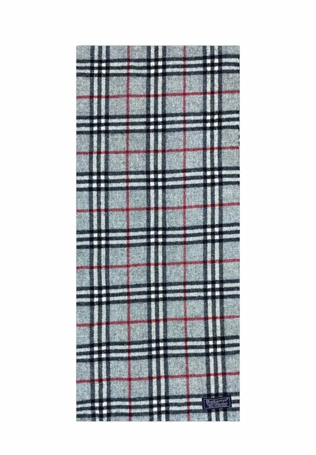 00s 100% Lambswool Scarf By Burberry