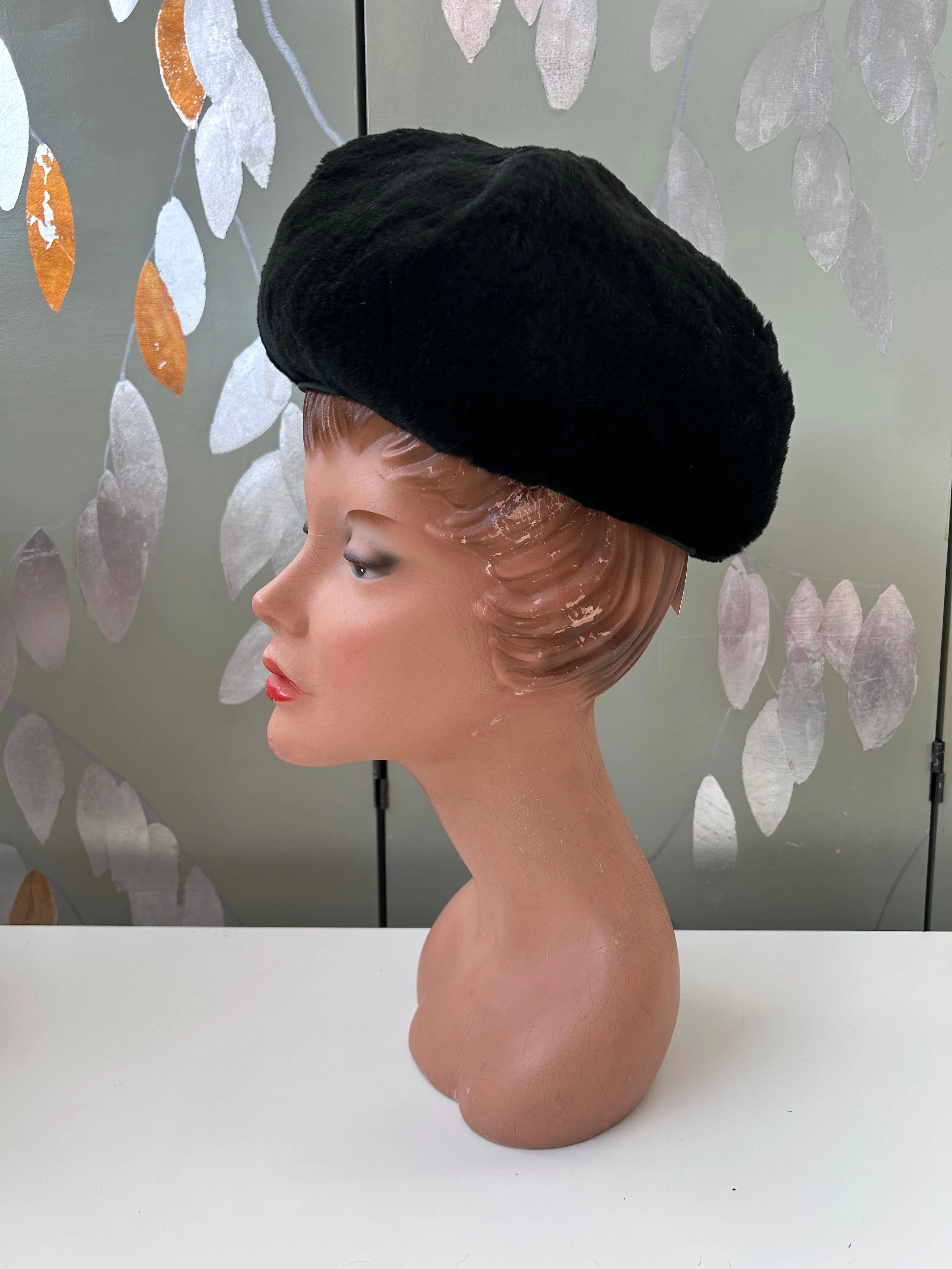 1960s Black Hat by M'sieu Léon