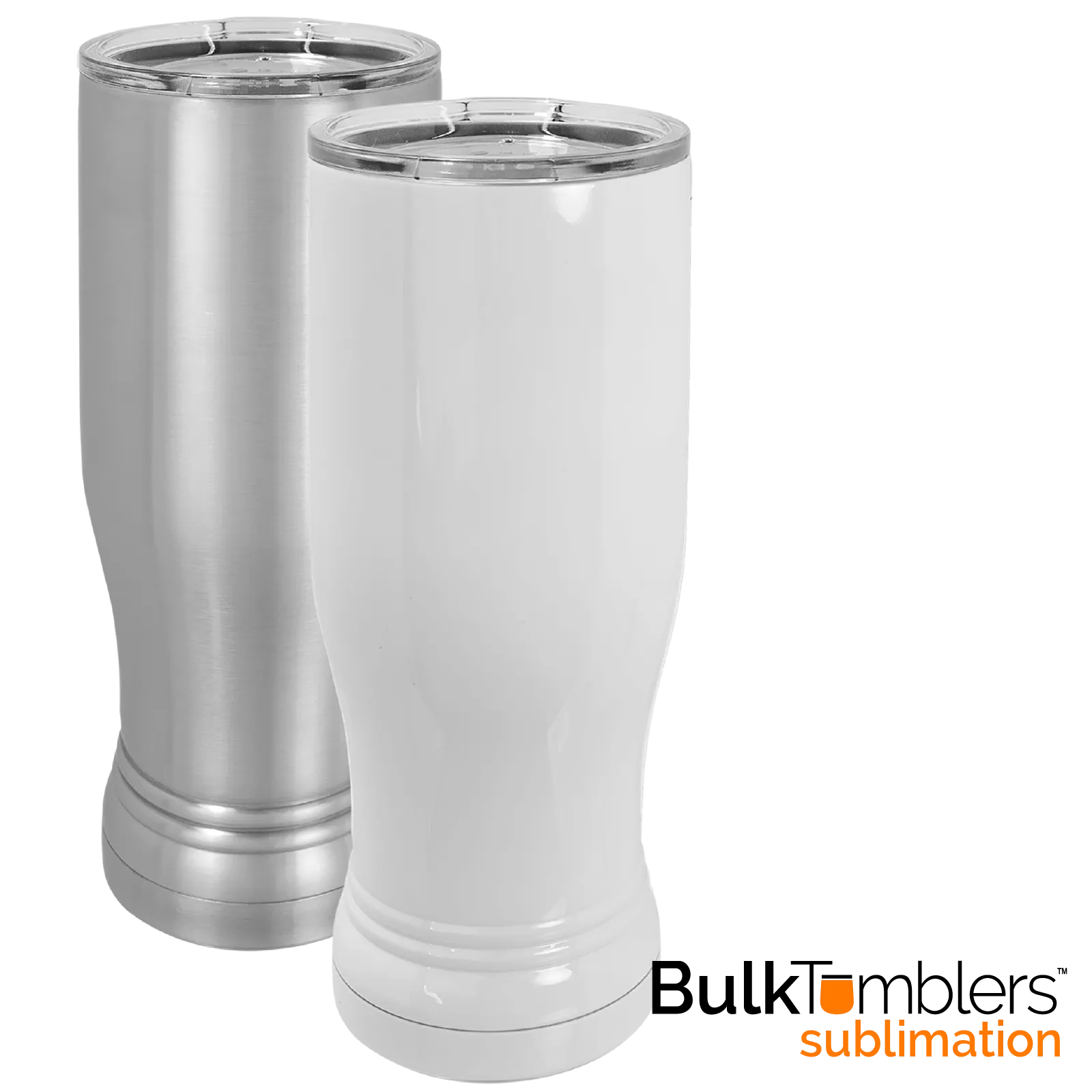 20 oz Pilsner SUBLIMATION Stainless Steel Blank Insulated SureGrip Tumbler with Lid