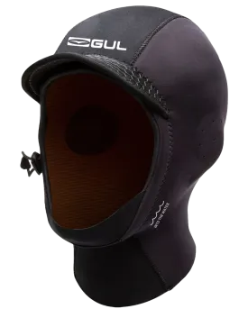 3mm Peaked Wetsuit Hood in Black