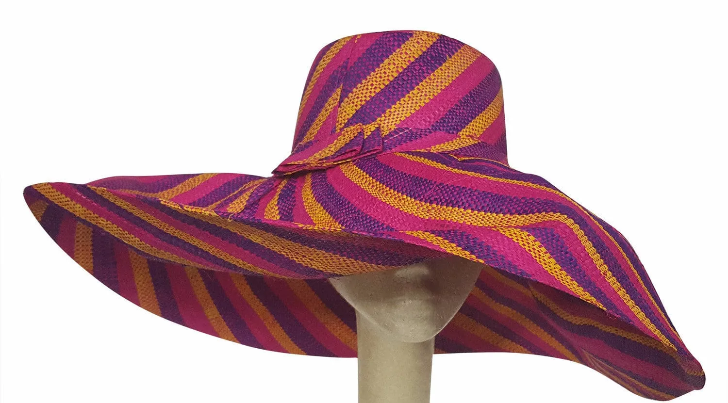 Ababuo: Madagascar Big Brim Raffia Sun Hat