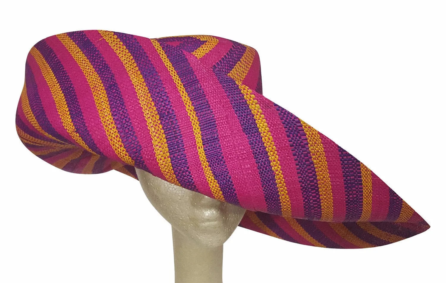 Ababuo: Madagascar Big Brim Raffia Sun Hat