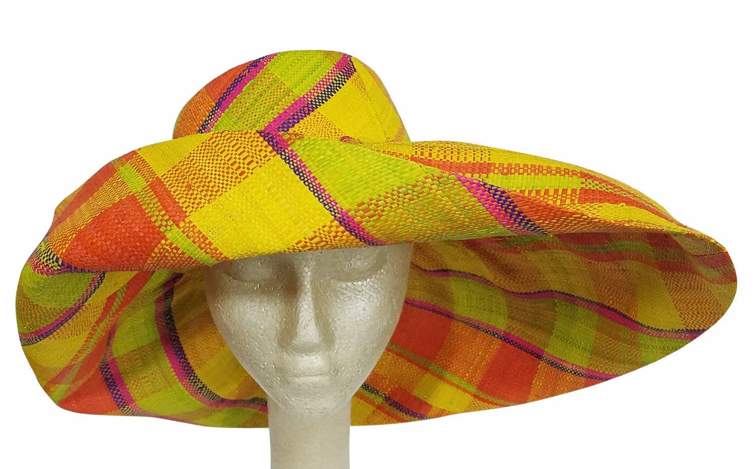 Adia: Madagascar Big Brim Raffia Sun Hat