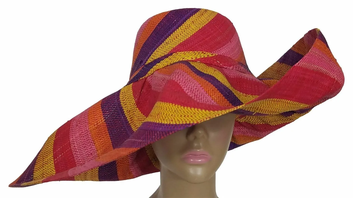 Akilah: Madagascar Big Brim Raffia Sun Hat