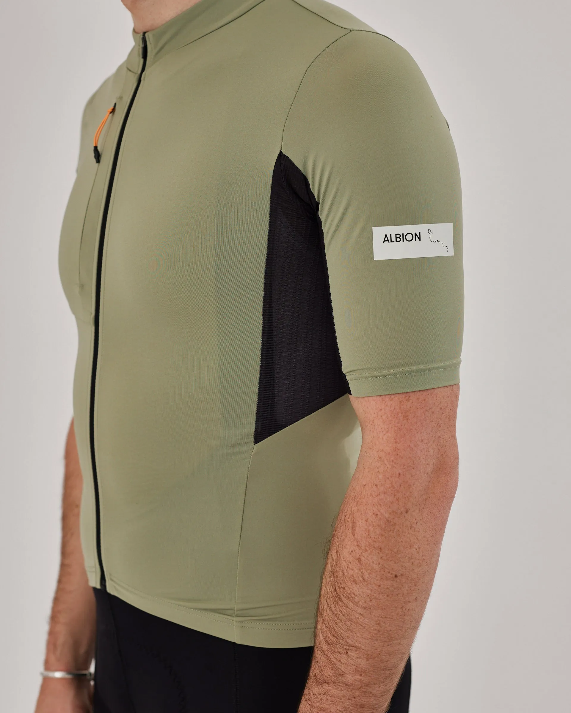 Albion Traverse Men's Jersey Mineral Green