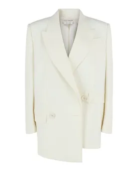 Alexander McQueen Drop Hem Boxy Fit Blazer by Carro Luxury Maison