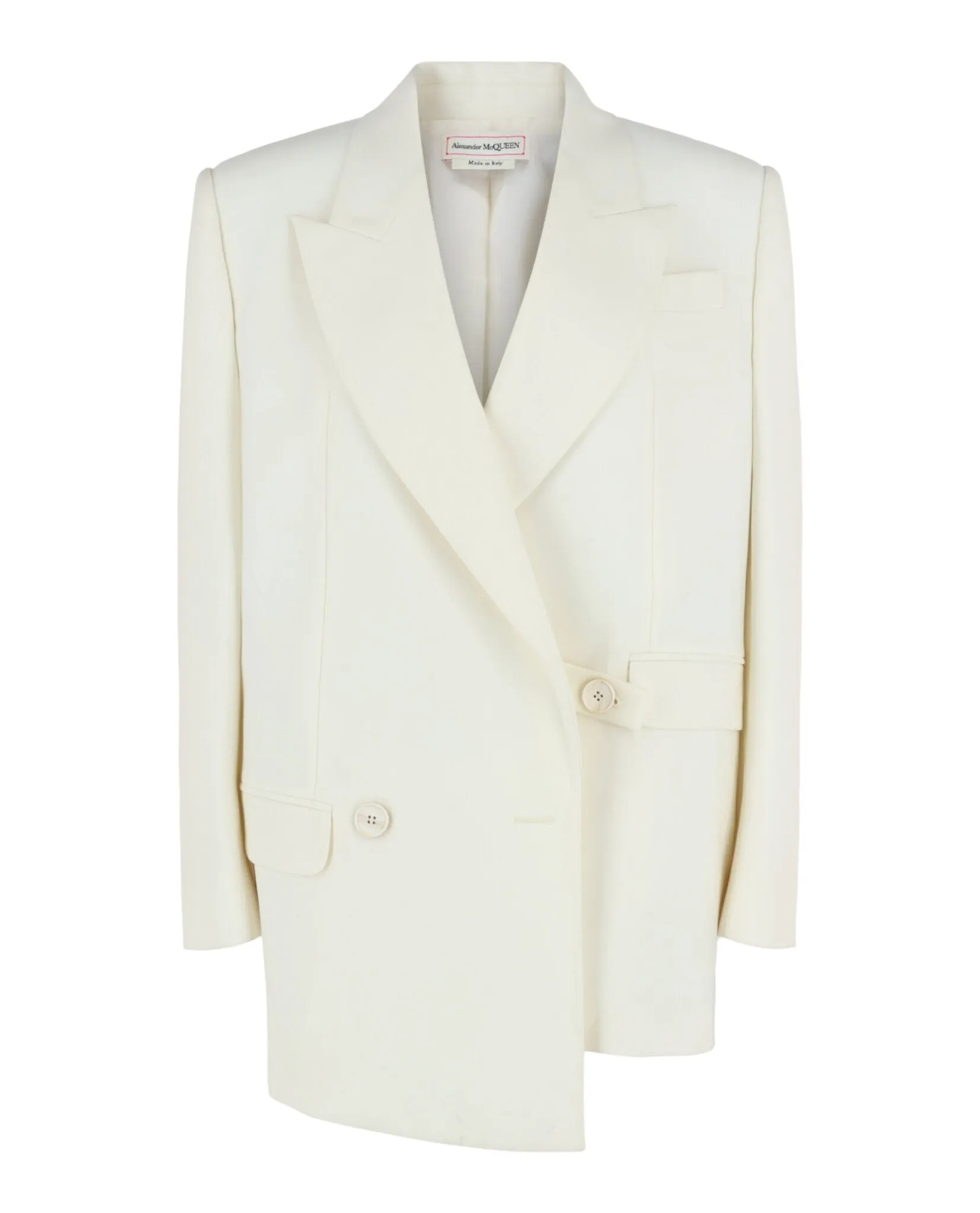Alexander McQueen Drop Hem Boxy Fit Blazer by Carro Luxury Maison