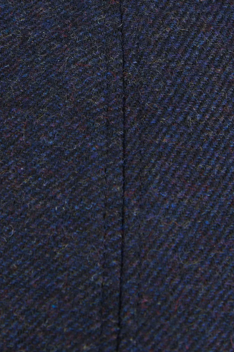 Barbour Claymore Bakerboy Flat Cap (Navy)