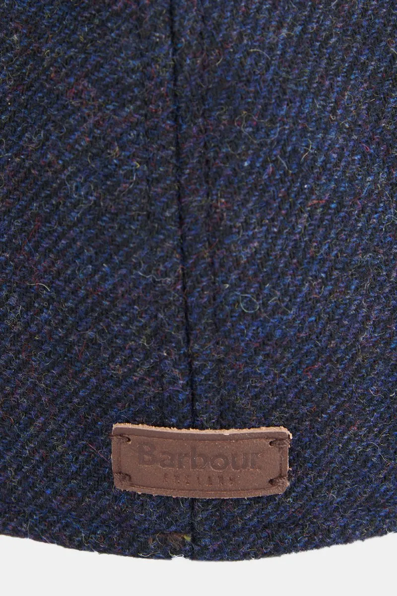 Barbour Claymore Bakerboy Flat Cap (Navy)