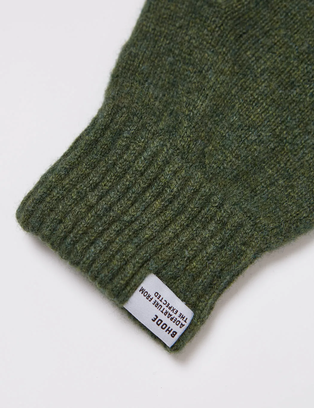 Bhode Hawick Gloves (Lambswool) - Rosemary Green