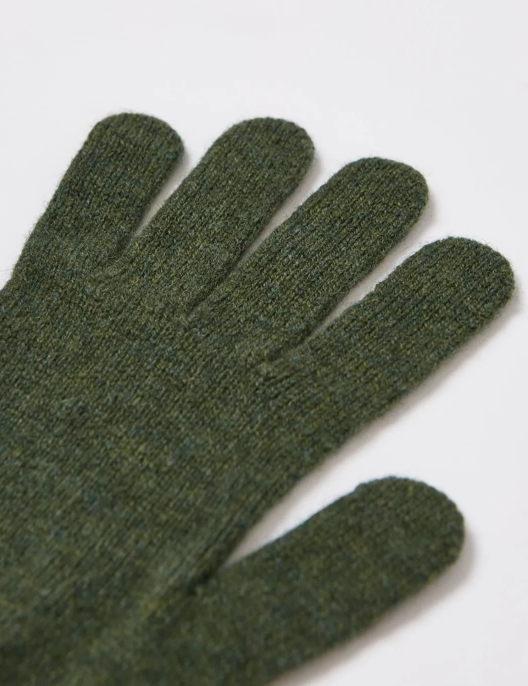 Bhode Hawick Gloves (Lambswool) - Rosemary Green