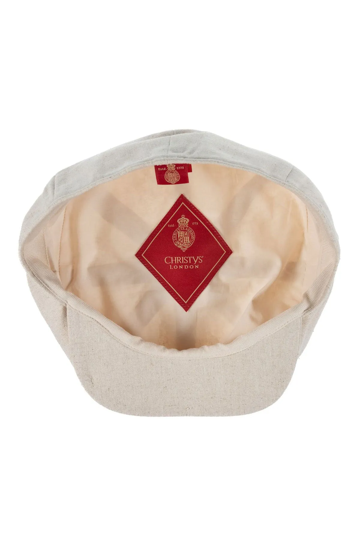 Christy's - 8 Piece Linen Mix Baker Boy in Oatmeal