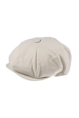 Christy's - 8 Piece Linen Mix Baker Boy in Oatmeal