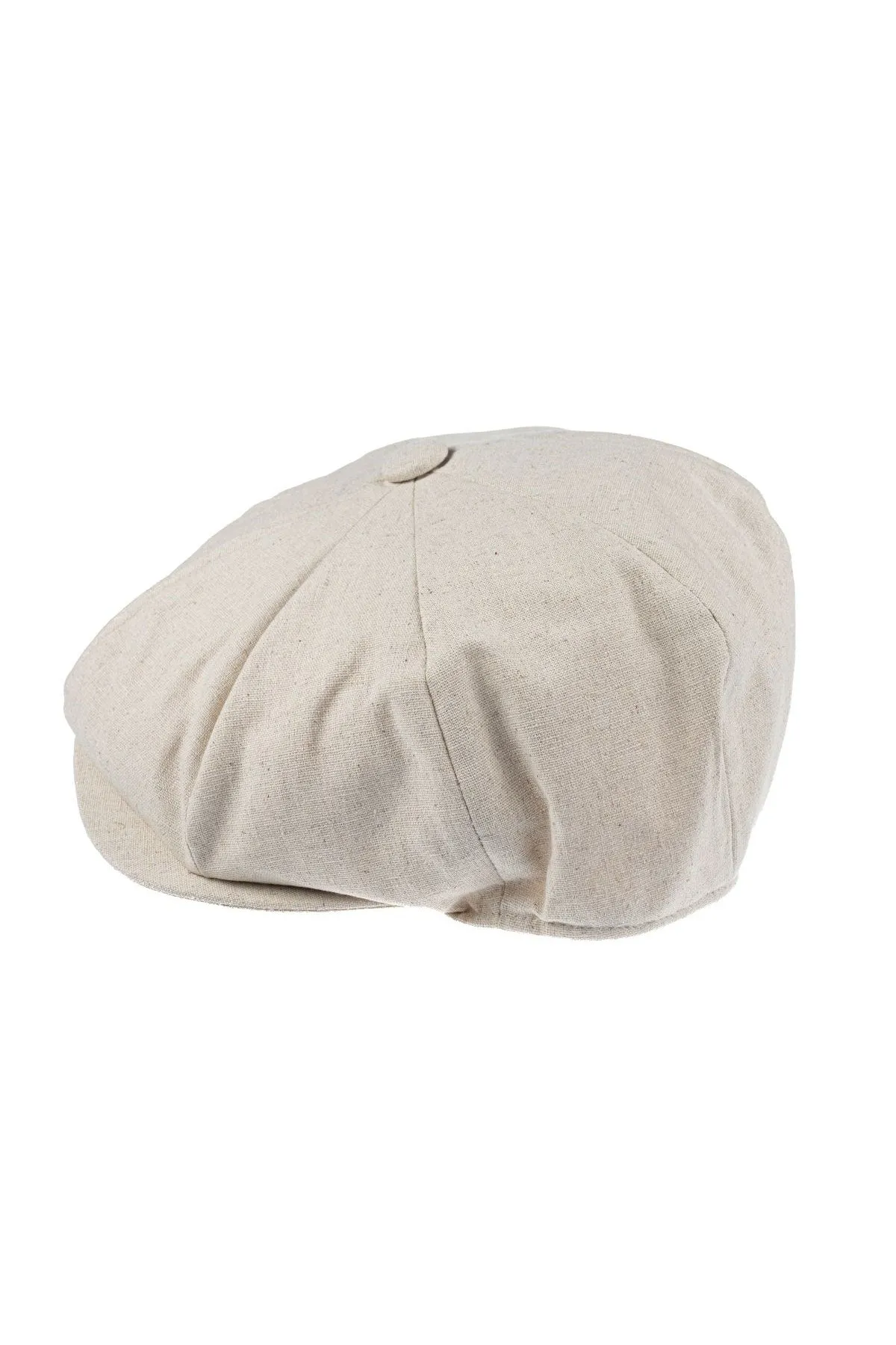 Christy's - 8 Piece Linen Mix Baker Boy in Oatmeal