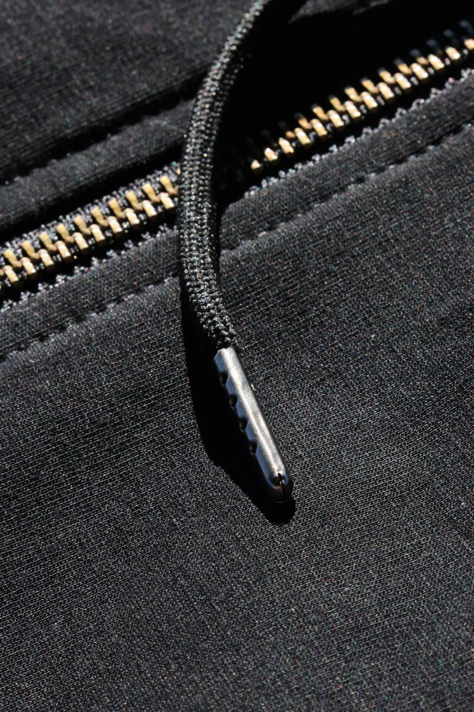 Crop Hoodie | Black