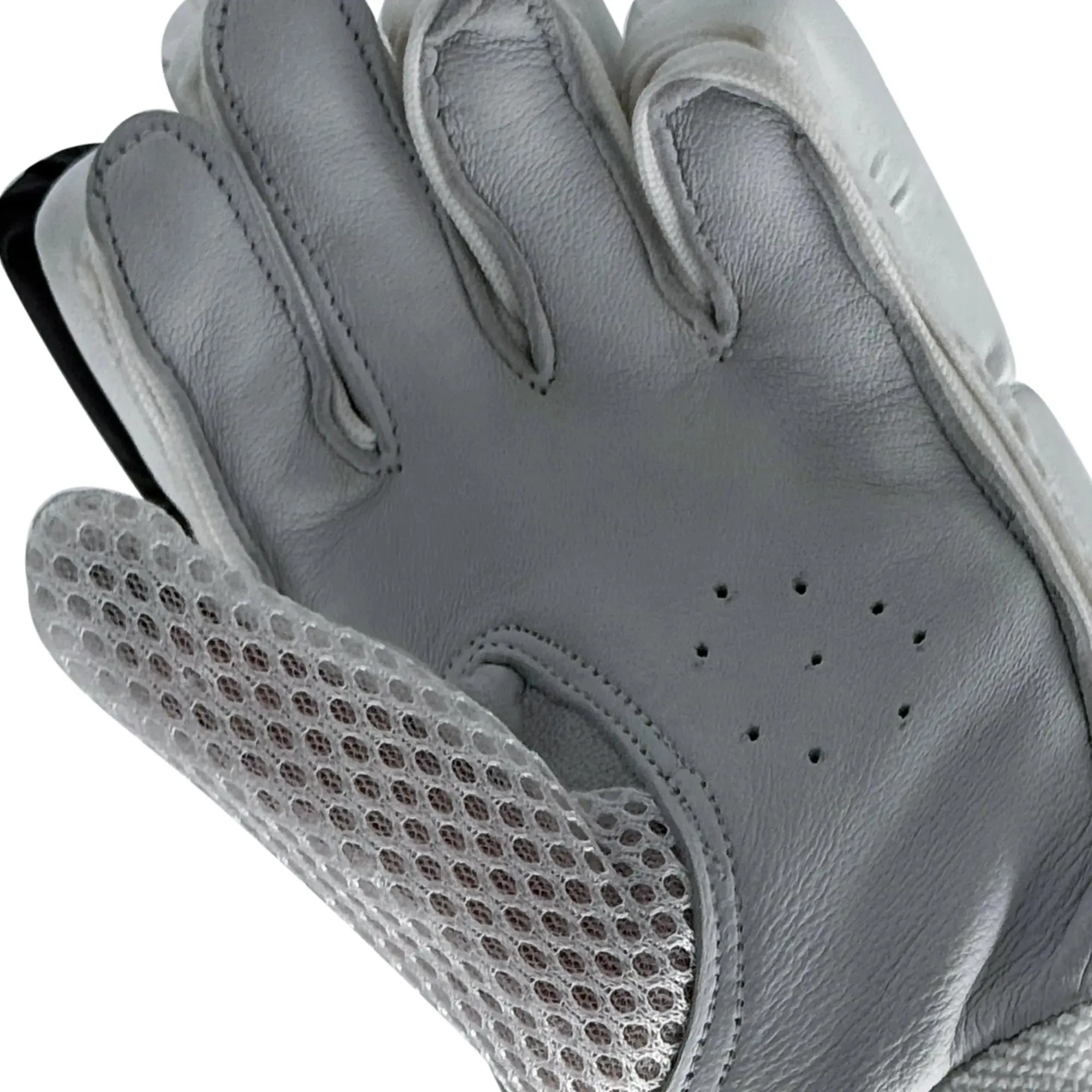 DS 1.3 Junior Batting Gloves White/Black