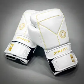 Dynasty Diamond Pro Training Gloves (White / Gold)