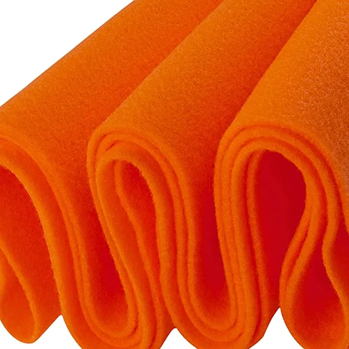 FabricLA Craft Felt Fabric - 36" X 36" Inch Wide & 1.6mm Thick Felt Fabric - Use This Soft Felt for Crafts - Felt Material Pack