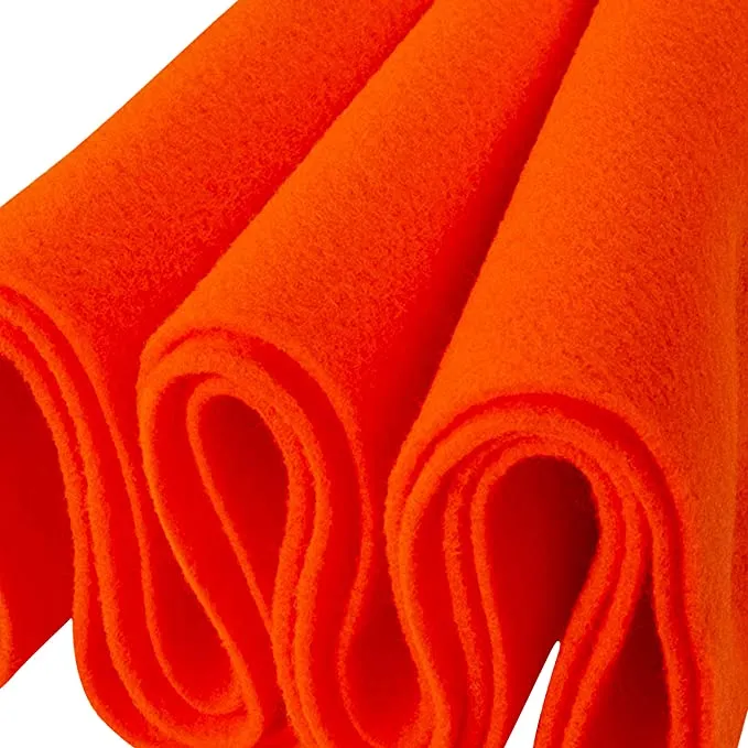 FabricLA Craft Felt Fabric - 36" X 36" Inch Wide & 1.6mm Thick Felt Fabric - Use This Soft Felt for Crafts - Felt Material Pack