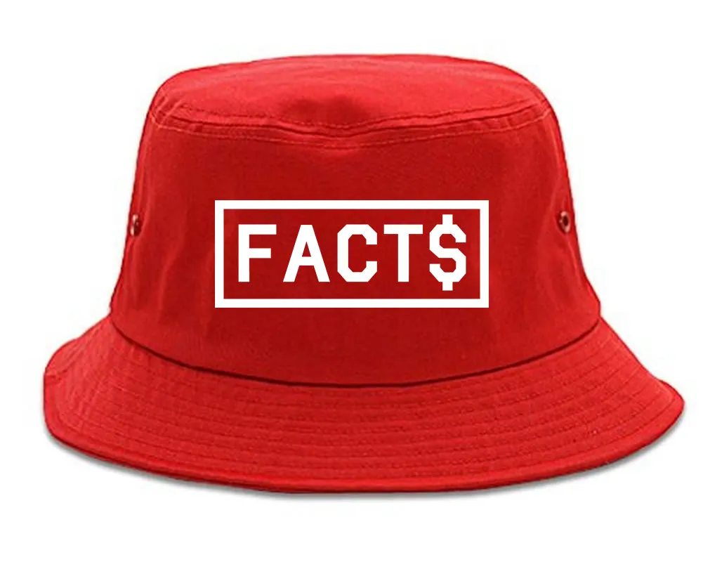 Facts Money Sign Box Mens Bucket Hat