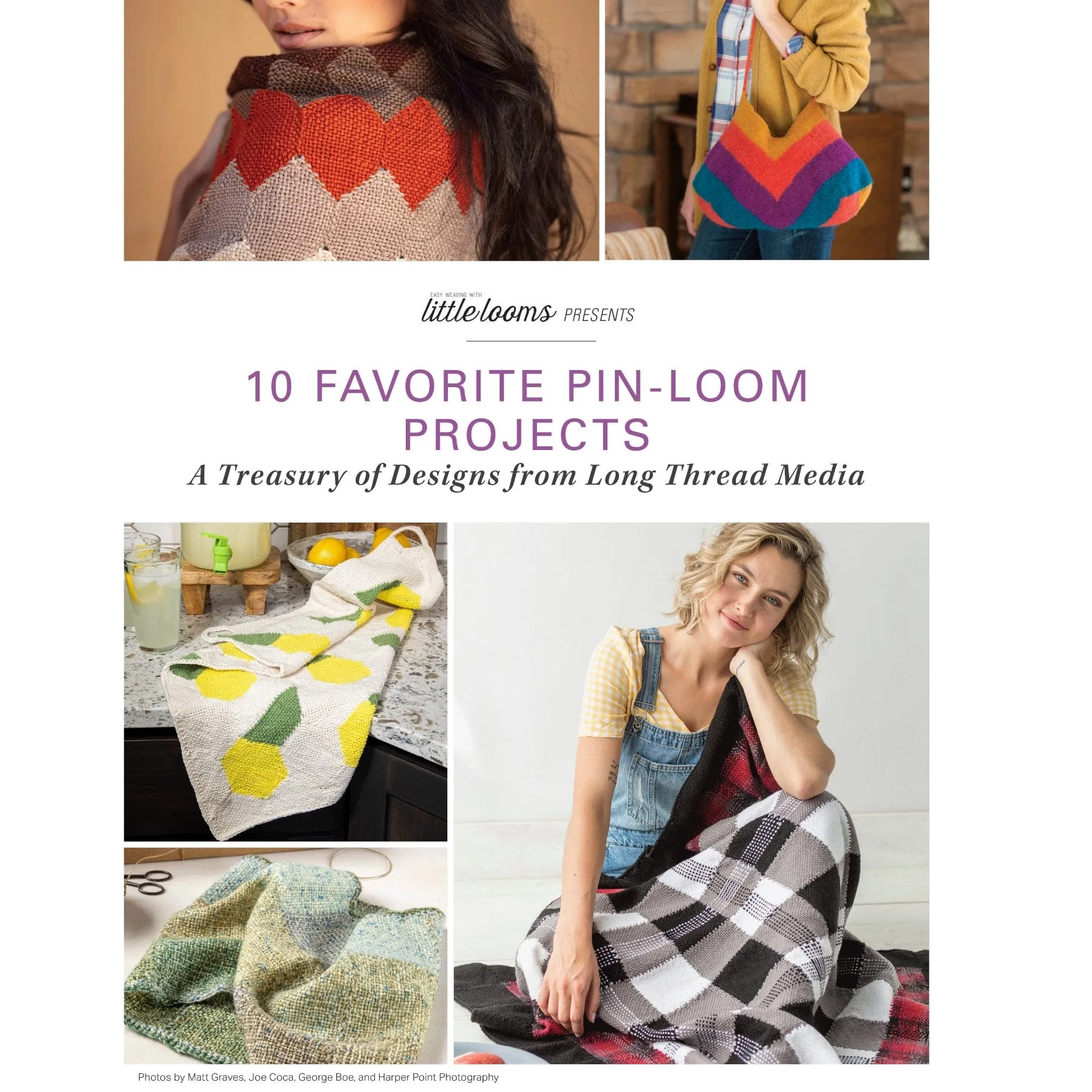 Little Looms Presents: 10 Favorite Pin-Loom Projects eBook (Printed version)