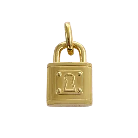 Love Lock Pendant - Gold