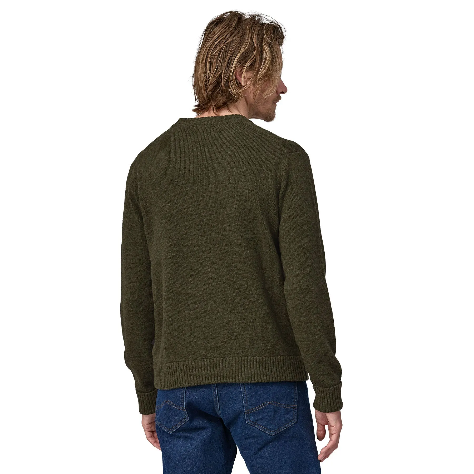 Mens Recycled Wool-Blend Sweater - Sale