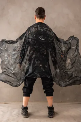 Modal Scarf Dark Crow