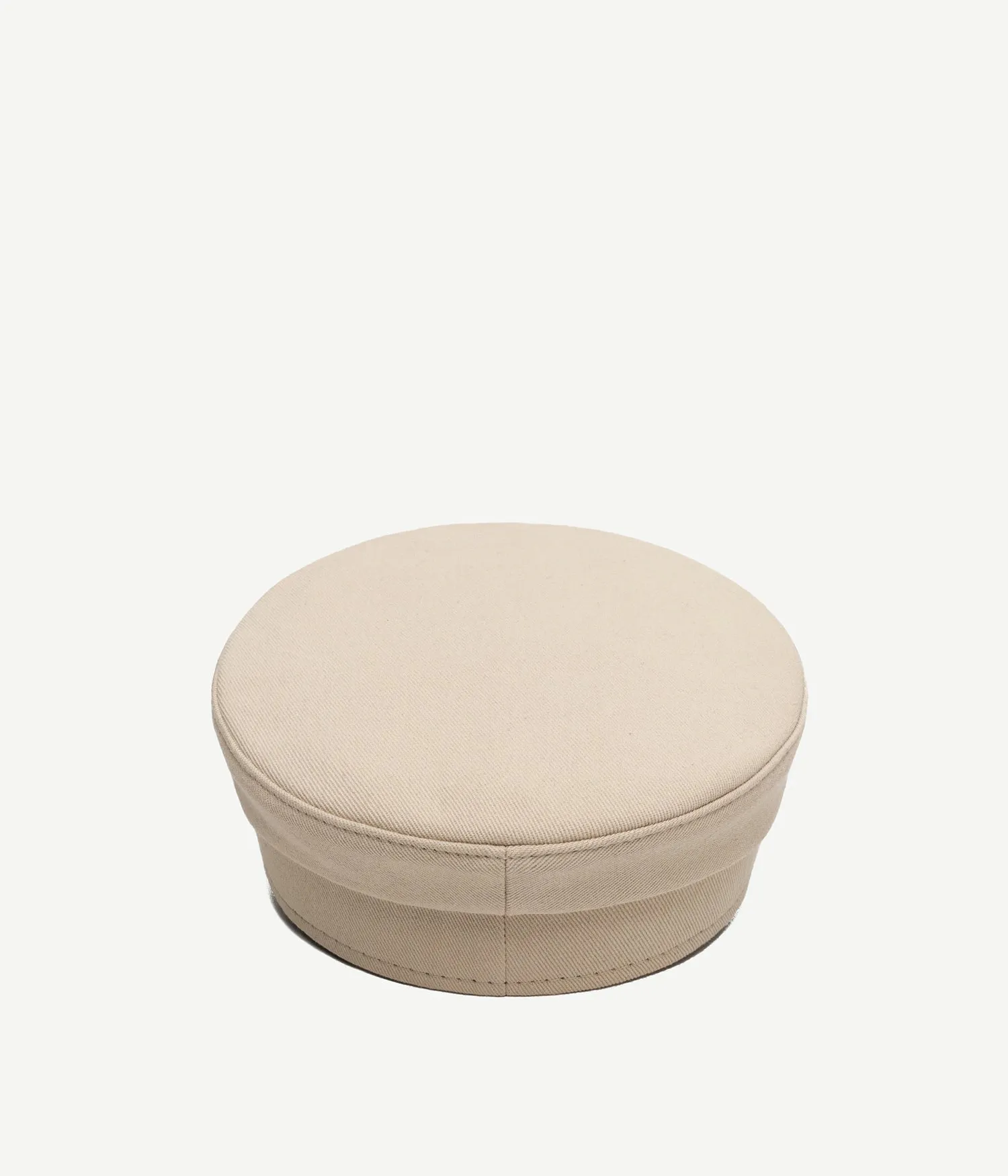 Monogram-Embellished Baker Boy Cap
