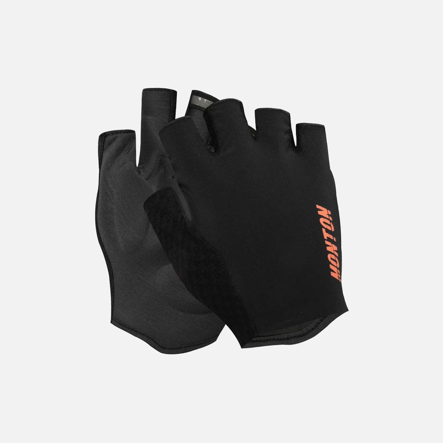 Monton Half Finger Cycling Gloves Shadow Burgundy