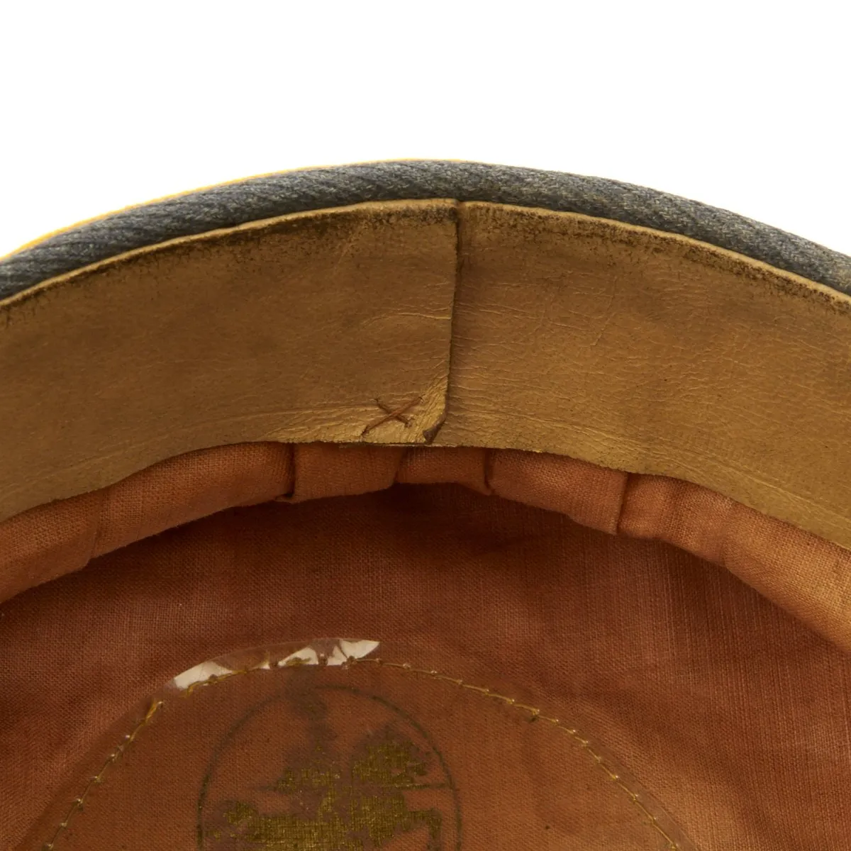Original German WWII Luftwaffe Flight Branch Visor Cap by Franz Ritter 1938