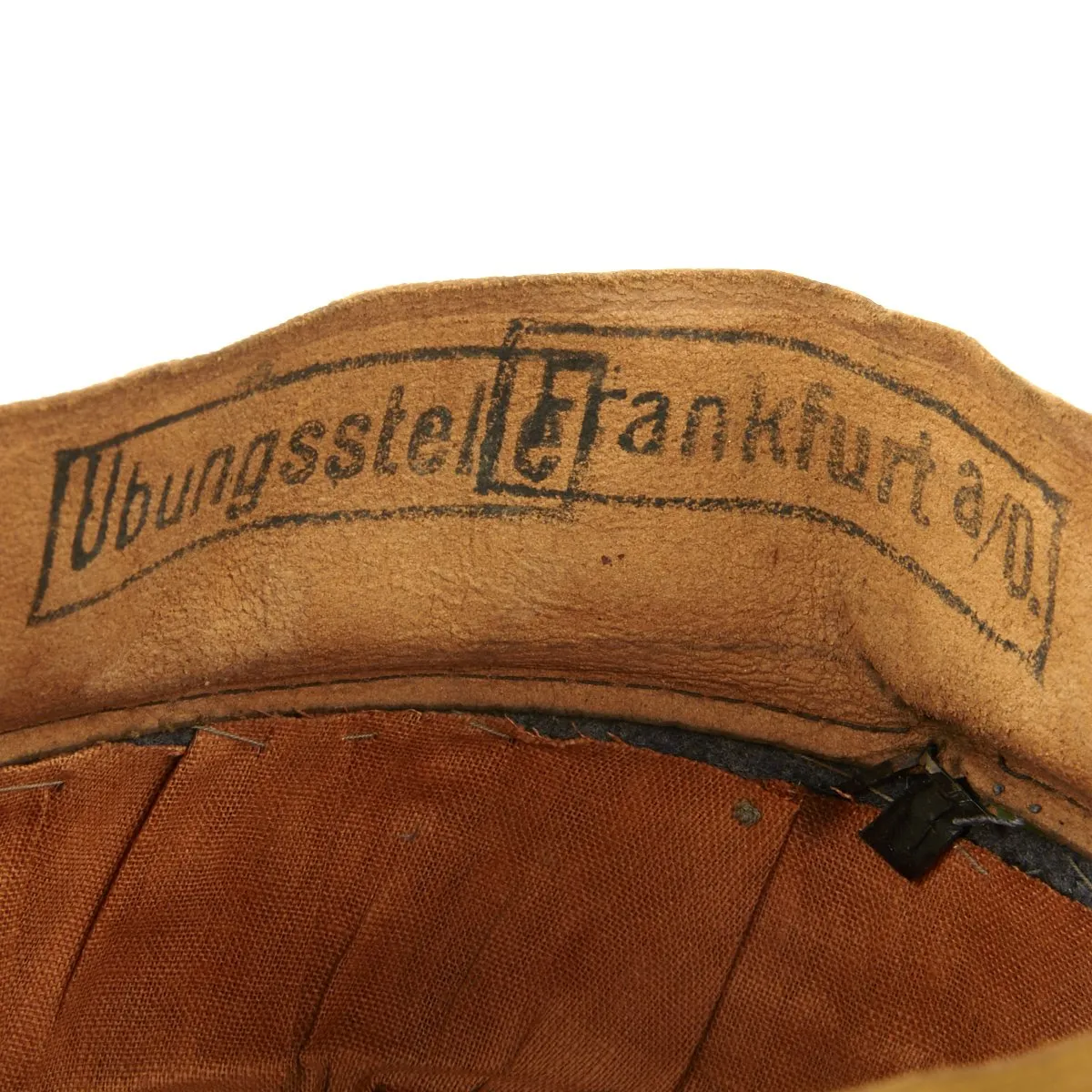 Original German WWII Luftwaffe Flight Branch Visor Cap - Fl Ausb Regt 41