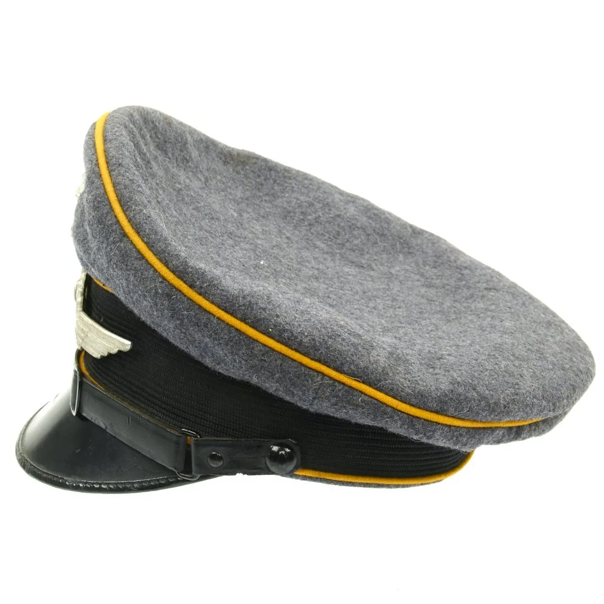 Original German WWII Luftwaffe Flight Branch Visor Cap - Fl Ausb Regt 41