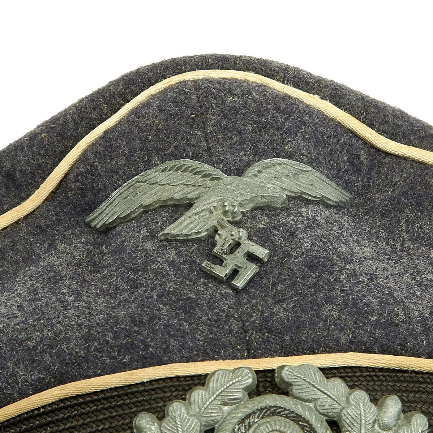 Original German WWII Luftwaffe Hermann Göring Divison Named NCO Visor Cap by J. Sperb