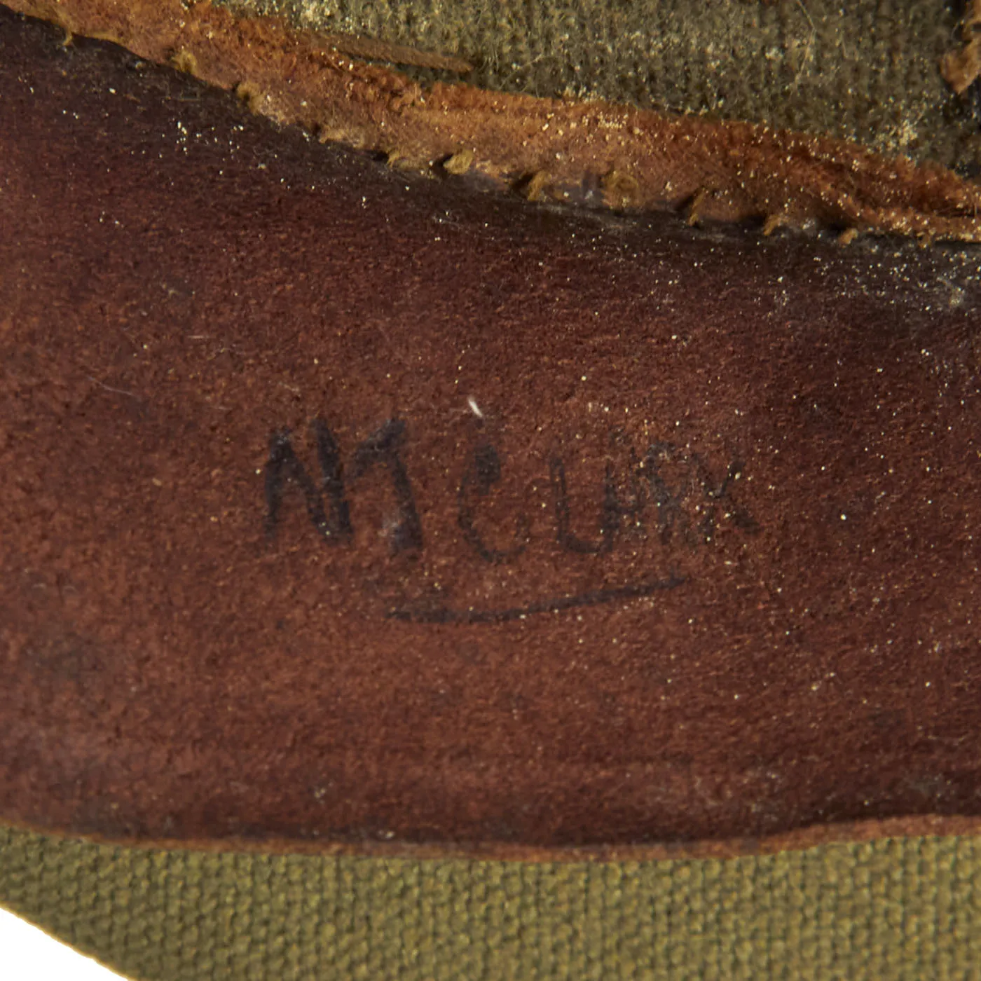 Original New Zealand WWII Named Hawkes Bay Regiment Officers’ Peaked Visor Cap by Hills Caps Ltd - Complete