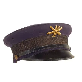 Original U.S. Philippine-American War Era 13th Artillery Regiment M1902 Visor Cap