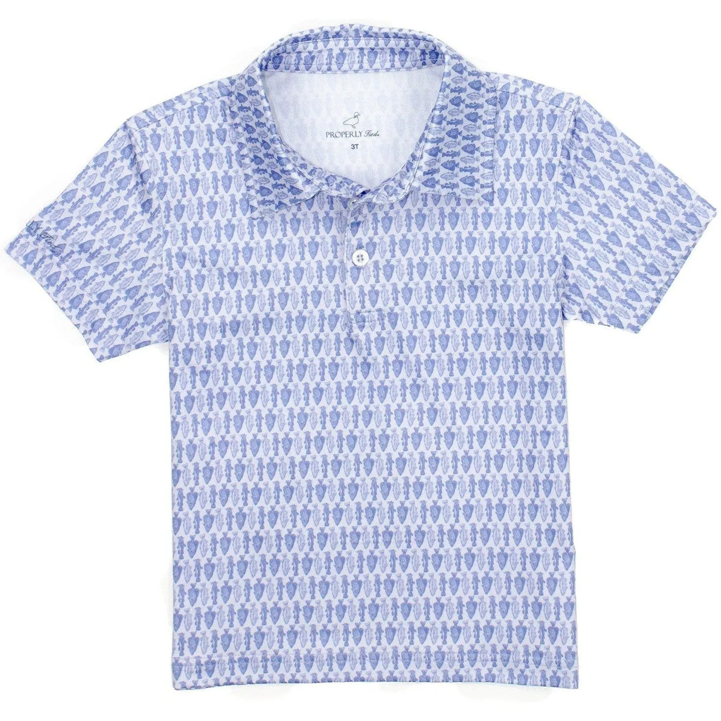 Properly Tied Boys Inlet Polo | Fisherman's Paradise
