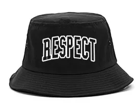 Respect Outline Mens Bucket Hat
