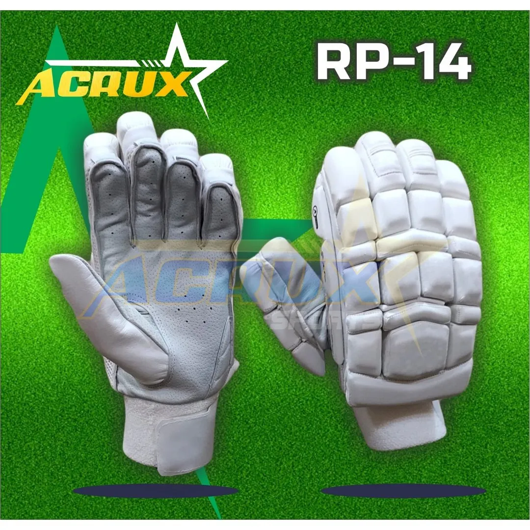 RP 14 Top Range Junior Cricket Batting Gloves Pittard Palm