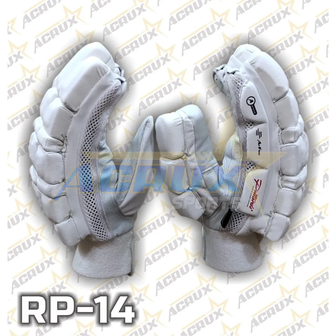 RP 14 Top Range Junior Cricket Batting Gloves Pittard Palm