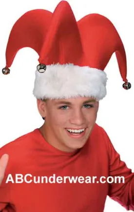 Santa Jester Hat with Bells