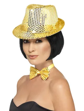 Sequin Trilby Hat