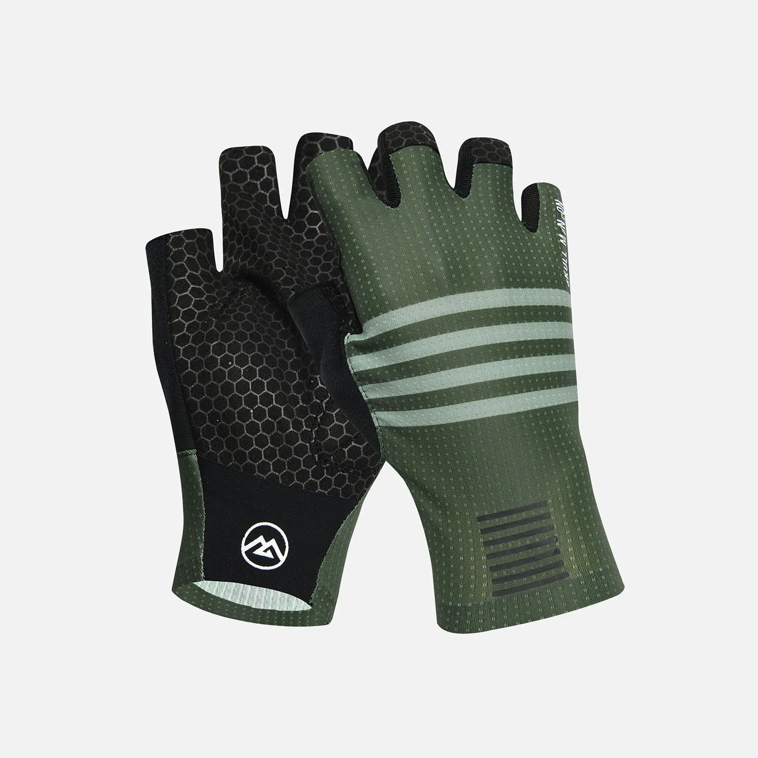 Skull Monton Half Finger Cycling Gloves Saturday