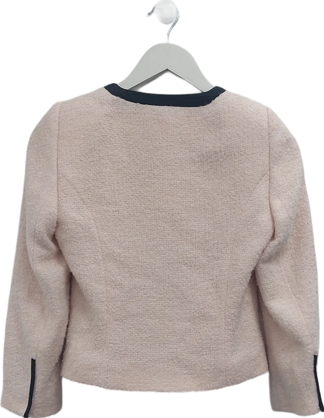 Ted Baker Pink Copped Boucle Jacket UK XS/S