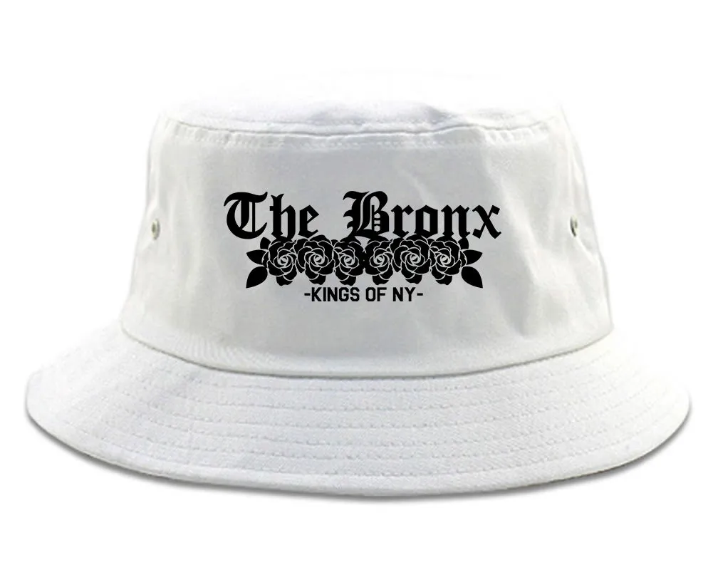 The Bronx Roses Kings Of NY Mens Bucket Hat