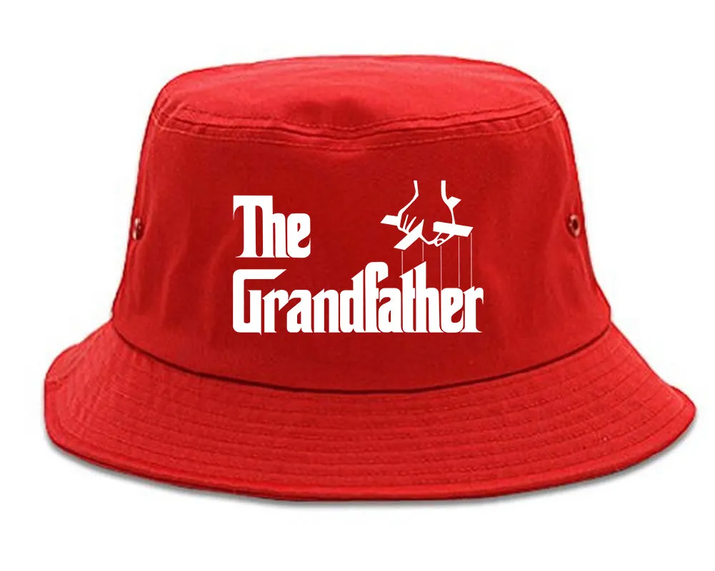 The Grandfather Funny New Grandpa Mens Bucket Hat