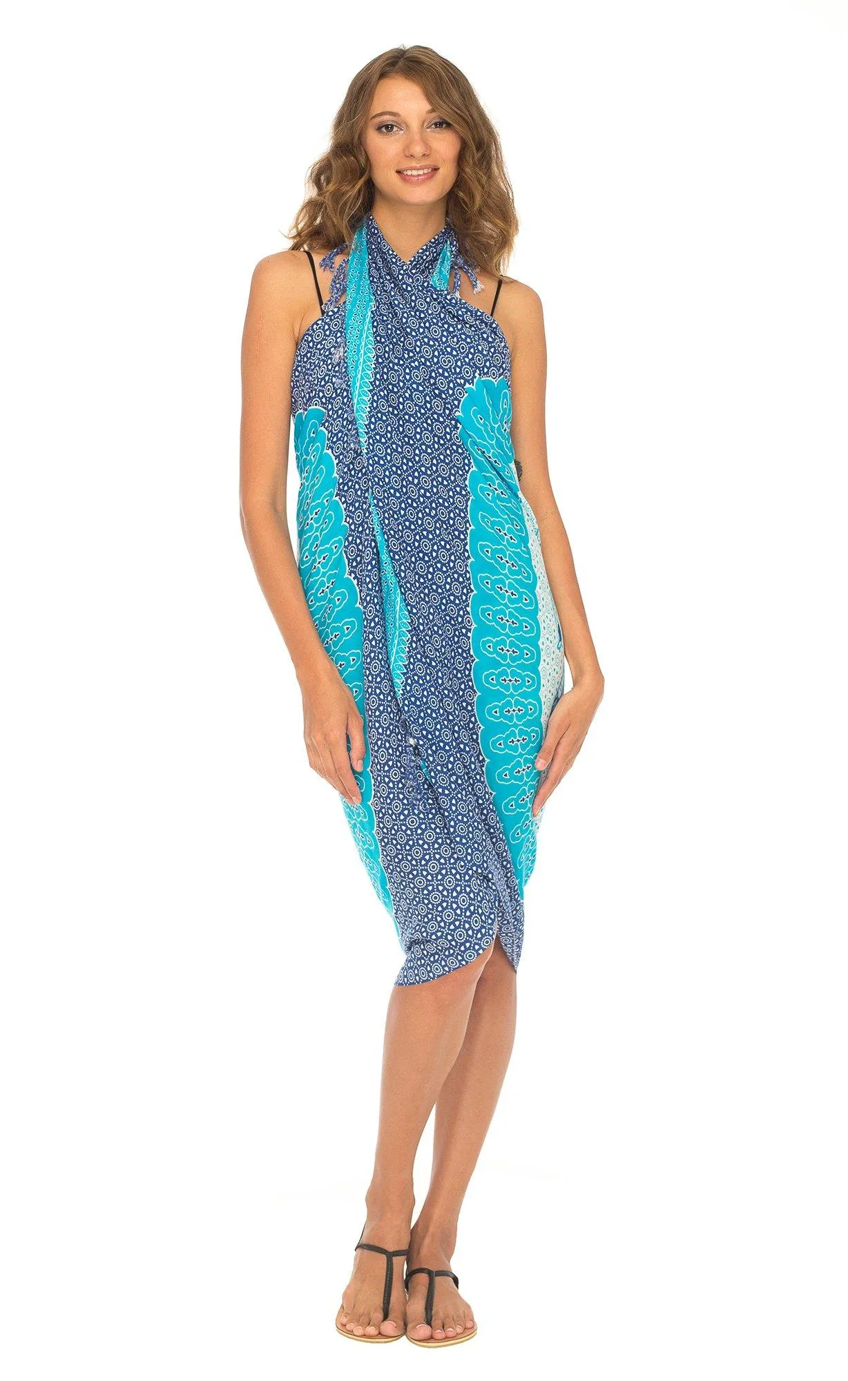 Tribal Elephant Mandala Design Sarong