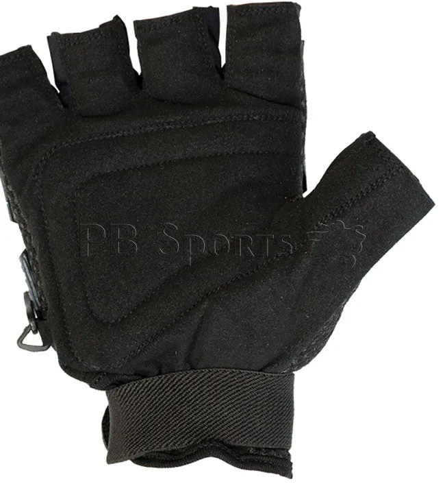 Valken V-Tac Half Finger soft Gloves - Black L